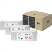 Original Genuine HP 81 Tri-Pack Light Magenta (C5071A) HP DesignJet 5000 5500 5500ps 5000ps 5500  5500ps